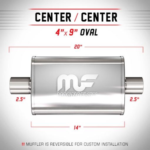 Picture of Magnaflow medium pot 2.5 "- 14316