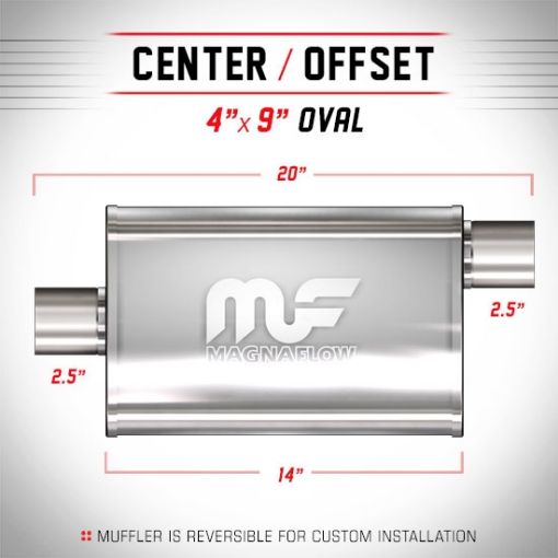 Picture of Magnaflow medium pot 2.5 "- 11226