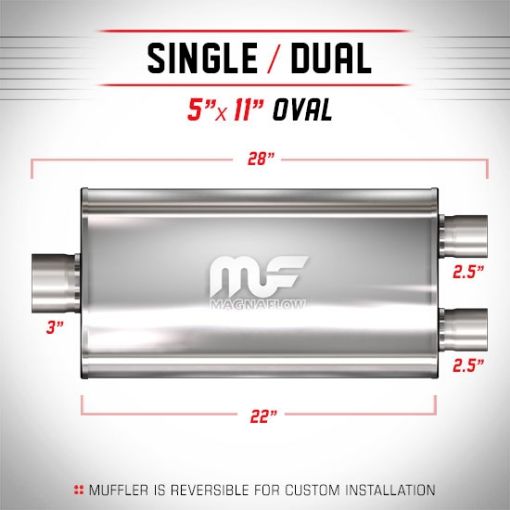 Picture of Magnaflow medium pot 3 "- 12588