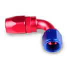 Picture for category AN fitting - Angled 90 degrees - Red / Blue alu