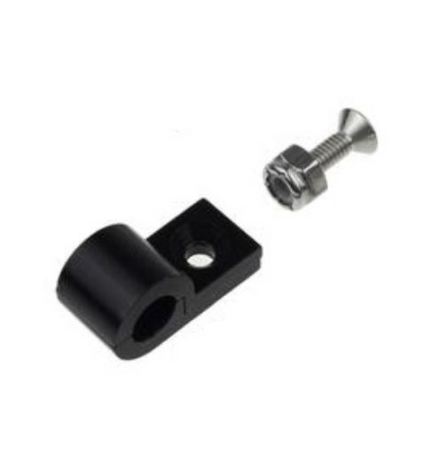 Picture of AN fitting - Hose holder - Black