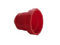Picture of AN Threaded plastic plug - Red
