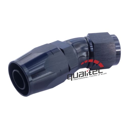 Picture of 30gr. AN fitting - AN-16 - Black - High flow