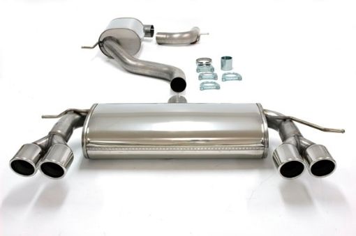 Picture of Simons catback exhaust Audi A3 8P/VW Golf 5/Golf 6 4x80 mm
