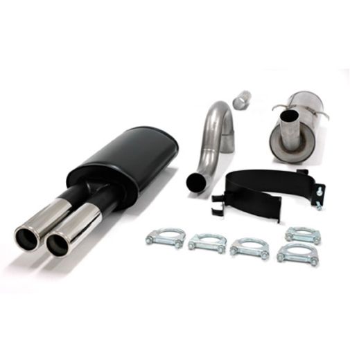 Picture of Simons catback exhaust Volvo 740/760/940 Turbo 2x70 mm