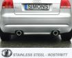 Picture of Simons catback exhaust Audi A3 8P/SEAT Altea/VW Golf 5/VW Golf 6 2x100 mm