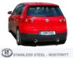 Picture of Simons catback exhaust Audi A3 8P/SEAT Altea/VW Golf 5/VW Golf 6 2x100 mm