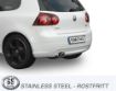 Picture of Simons catback exhaust Audi A3 8P/SEAT Altea/VW Golf 5/Golf 6 2x80 mm
