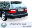 Picture of Simons catback exhaust Saab 9-5 Turbo/Aero 2004-2010 1x90/120 mm