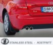 Picture of Simons catback exhaust Audi A4 B8/A5 B8 2.0 TDI 2x80 mm