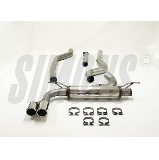 Picture of Simons catback exhaust BMW F34 GT 318d/320d 2x80 mm
