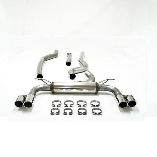 Picture of Simons catback exhaust BMW 316d/318d/320d/420d F30-F36 4x80 mm
