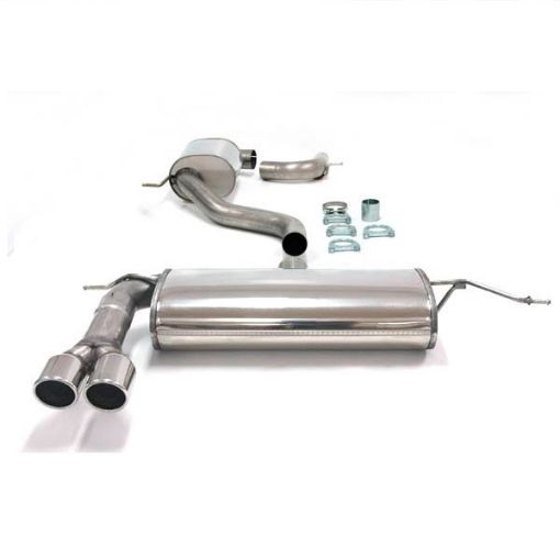 Picture of Simons catback exhaust Audi A3 8PA Sportback 1.4 TFSI/2.0 TFSI 2x80 mm
