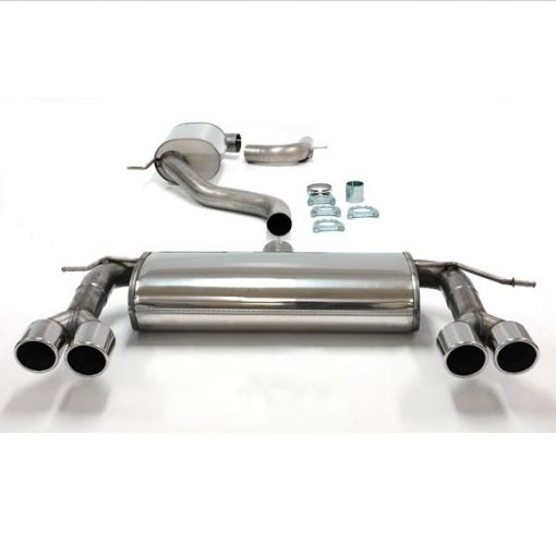 Picture of Simons catback exhaust Audi A3 8PA Sportback 1.4 TFSI/2.0 TFSI 4x80 mm