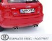 Picture of Simons catback exhaust Audi A3 8PA Sportback 1.4 TFSI/2.0 TFSI 4x80 mm