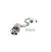 Picture of Simons catback exhaust Saab 9-3 1.8T/2.0T/Aero 58L 2x80 mm