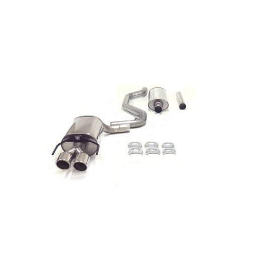 Picture of Simons catback exhaust Saab 9-3 1.8T/2.0T/Aero 58L 2x80 mm