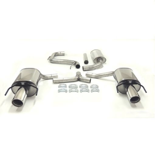 Picture of Simons catback exhaust Saab 9-3 1.8T/2.0T/2.8T/Aero 61L 2x100 mm
