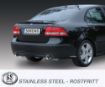 Picture of Simons catback exhaust Saab 9-3 1.8T/2.0T/2.8T/Aero 61L 2x100 mm