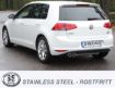 Picture of Simons catback exhaust VW Golf 7 1.2 TSI/1.4 TSI 2x80 mm