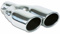 Picture of Double oval Exit Pipe 2.25 "- Vibrant performance 1335