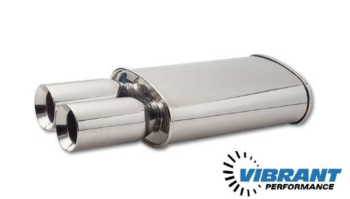 Picture of 2.5 "bevelled edge silencer - Vibrant Performance 1040