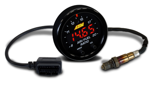 Picture of AEM X-Series OBDII wideband UEGO AFR GAUGE