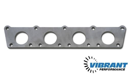 Picture of Vibrant Mild Steel Exhaust Manifold Flange for VW/Audi 1.8T motor 1/2in Thick - 14618