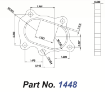 Picture of 5 bolted flange for turbo - Stainless steel - 1448