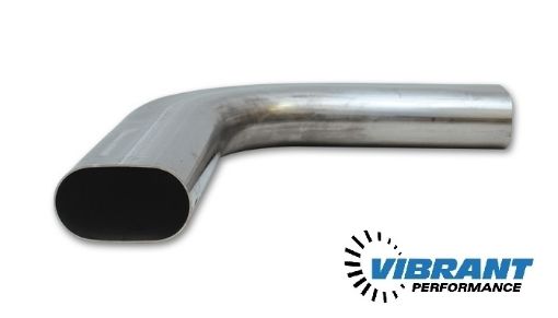 Picture of 90° Oval bend  2.38'' x 4.13'' - 13194 - Vibrant Performance