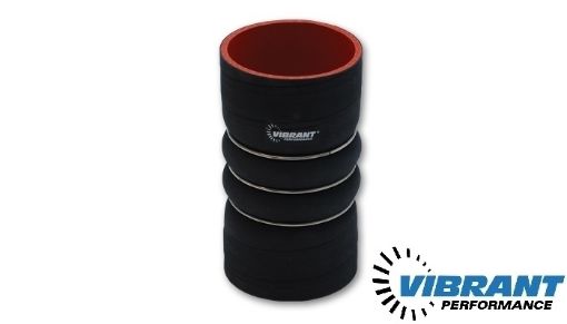 Picture of 4.5" / 114.3mm Silicone hose with hump - Length 152.4 mm. - 45PSI