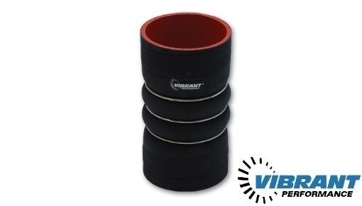 Picture of 6" Silicone hose with hump - Length 203.2 mm. - 25PSI