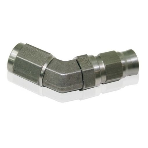 Picture of 45 ° Hose End M10X1.0 - AN3 PTFE Hose