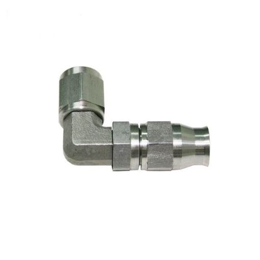 Picture of 90 ° Hose End M10x1.0 - AN3 PTFE Hose
