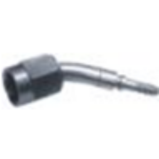Picture of Crimped Female End - 180 ° - AN3 PTFE Hose