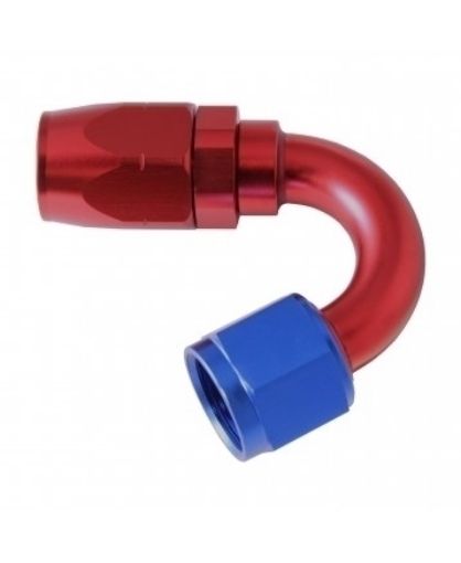 Picture of 150gr. PTFE AN fitting - Red / Blue - High Flow