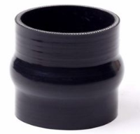 Picture of 2.5 "/ 63mm. Silicone hose with hump - Black