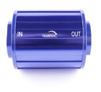Picture of Gasoline filter - High flow - Length 70mm. - Blue