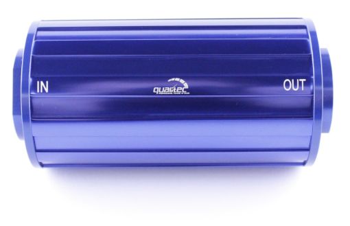 Picture of Gasoline filter - High flow - Length 109mm. - Blue