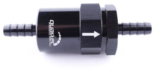 Picture of Fuel filter - Performance - Hose connection - Black - 8.5mm.