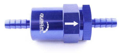 Picture of Fuel filter - Performance - Hose connection - Blue - 8.5mm.