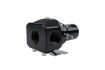 Picture of Aeromotive Extreme Flow EFI fuel pressure regulator 2x AN10 ORB / 1x AN10 ORB black
