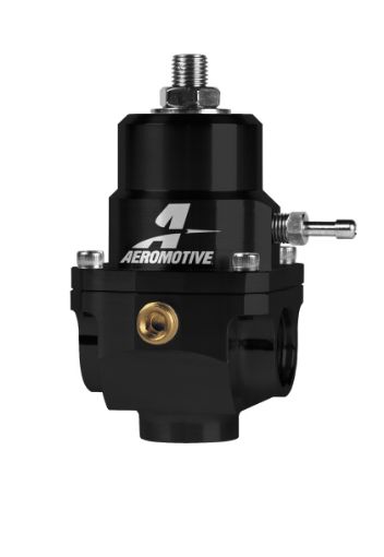 Picture of Aeromotive X1 Series EFI fuel pressure regulator 2x AN8 ORB / 1x AN8 ORB black