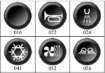 Picture of ECUmaster button for CANbus panel