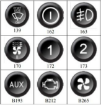 Picture of ECUmaster button for CANbus panel