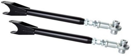 Picture of PMC Black rear adjustable camber arms E36 / E46 With Uniball - Steel