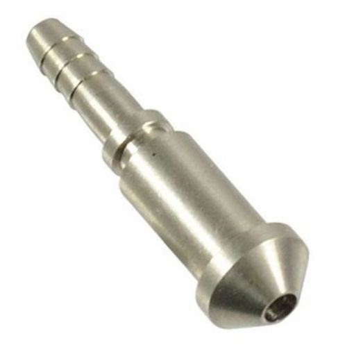 Picture of Convex male crimped end - 35,3mm lang - AN4 PTFE slange