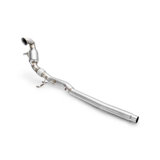 Picture of Downpipe with catalyst for S3, Golf, Superb, Passat, Leon 2.0 TSI/TFSI 