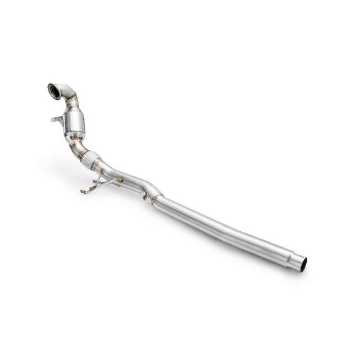 Picture of Downpipe with catalyst for S3, Golf, Superb, Passat, Leon 2.0 TSI/TFSI