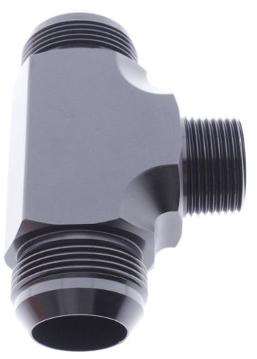 Picture of T-piece AN fitting with NPT on the side
